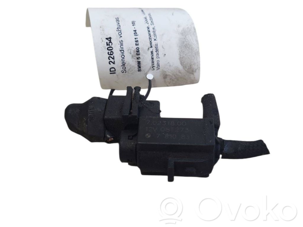 BMW 5 E60 E61 Solenoid supapă turbosuflantă 