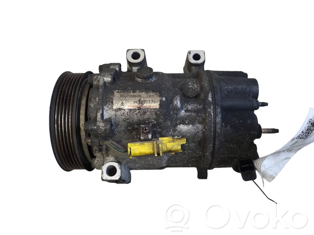 Citroen C4 Grand Picasso Air conditioning (A/C) compressor (pump) 