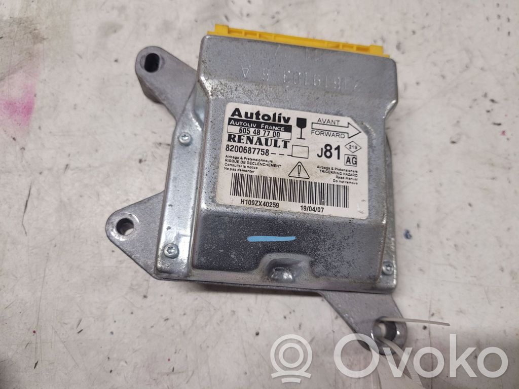 Renault Espace -  Grand espace IV Airbag control unit/module 