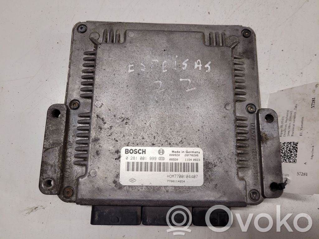 Renault Espace III Engine control unit/module 