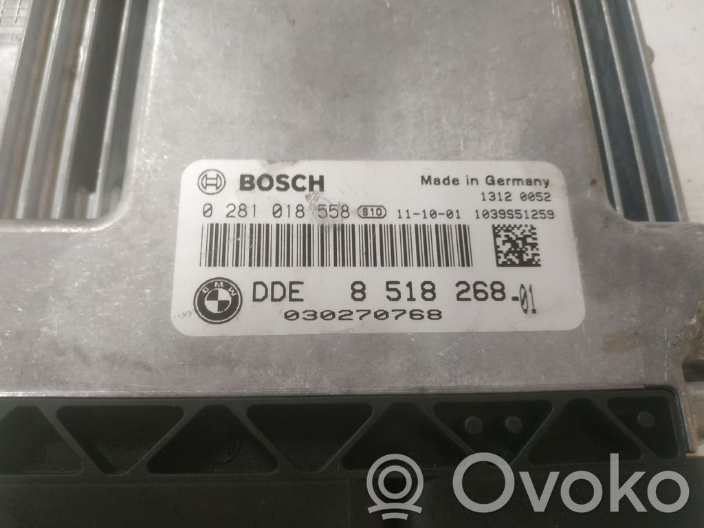 BMW 3 E90 E91 Dzinēja vadības bloks 