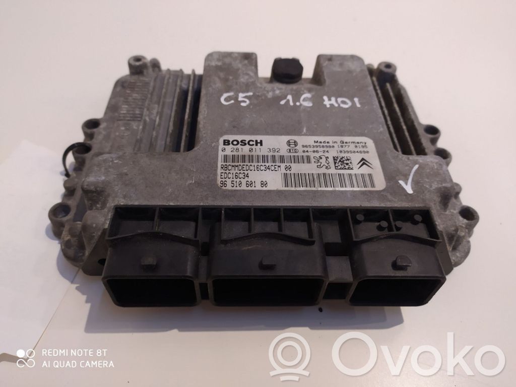 Citroen C5 Engine control unit/module 