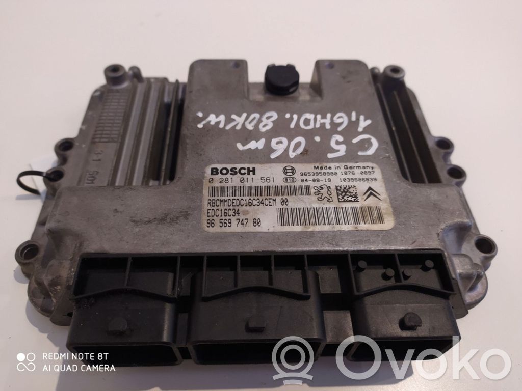 Citroen C5 Engine control unit/module 