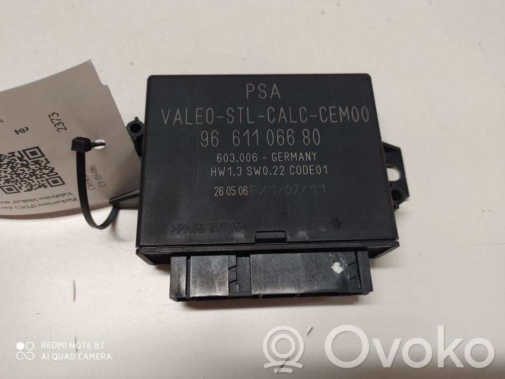 Citroen C5 Parking PDC control unit/module 