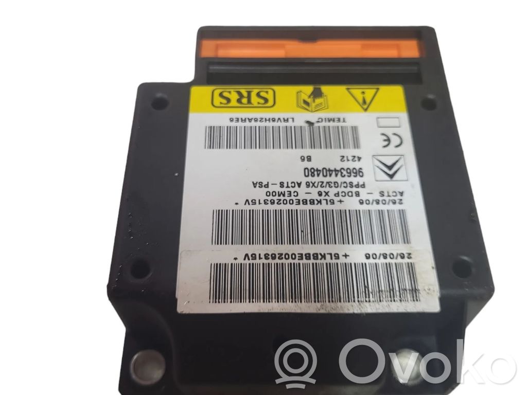 Citroen C6 Airbag control unit/module 