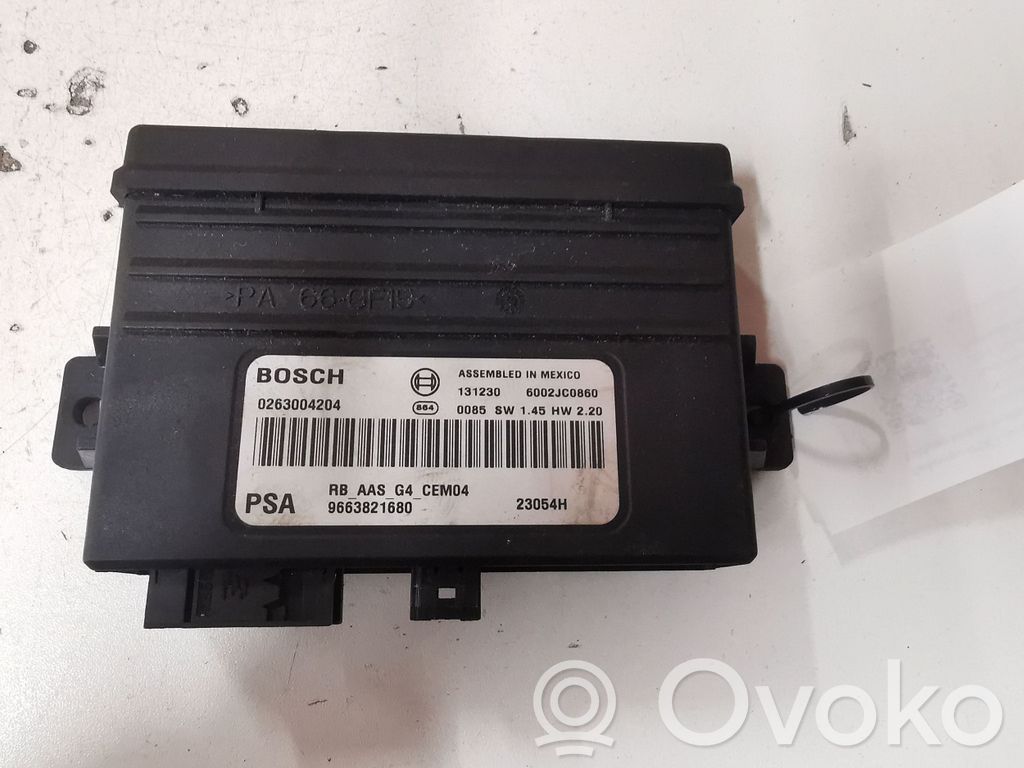 Citroen C3 Picasso Parking PDC control unit/module 