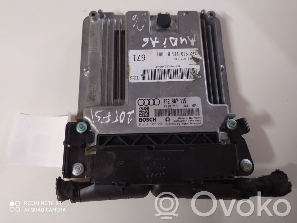 Audi A6 S6 C6 4F Engine control unit/module 