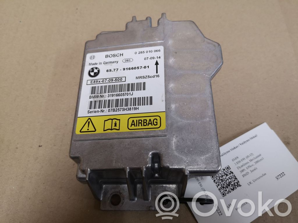 BMW 3 E90 E91 Airbag control unit/module 