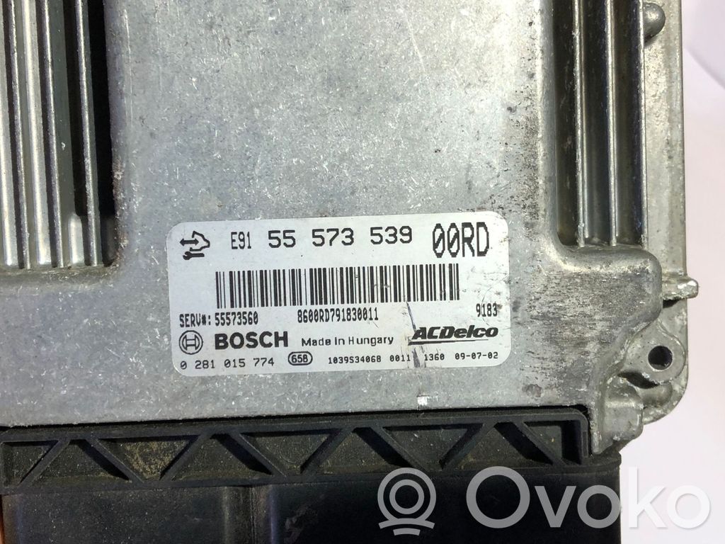 Opel Insignia A Engine control unit/module ECU 