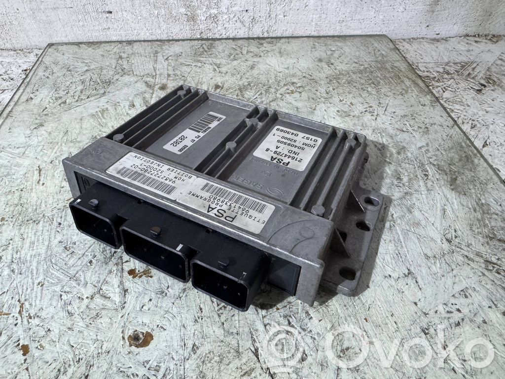 Citroen Xsara Picasso Engine control unit/module 