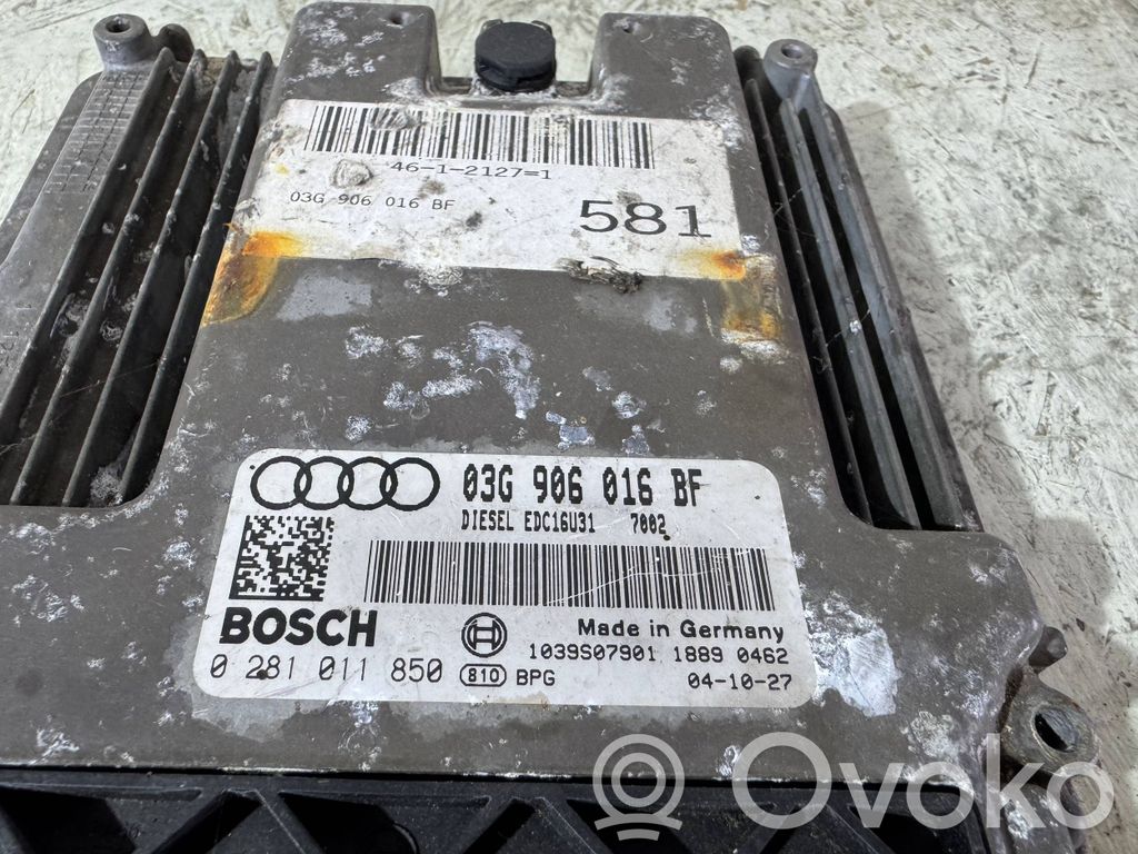 Audi A6 S6 C6 4F Engine control unit/module 
