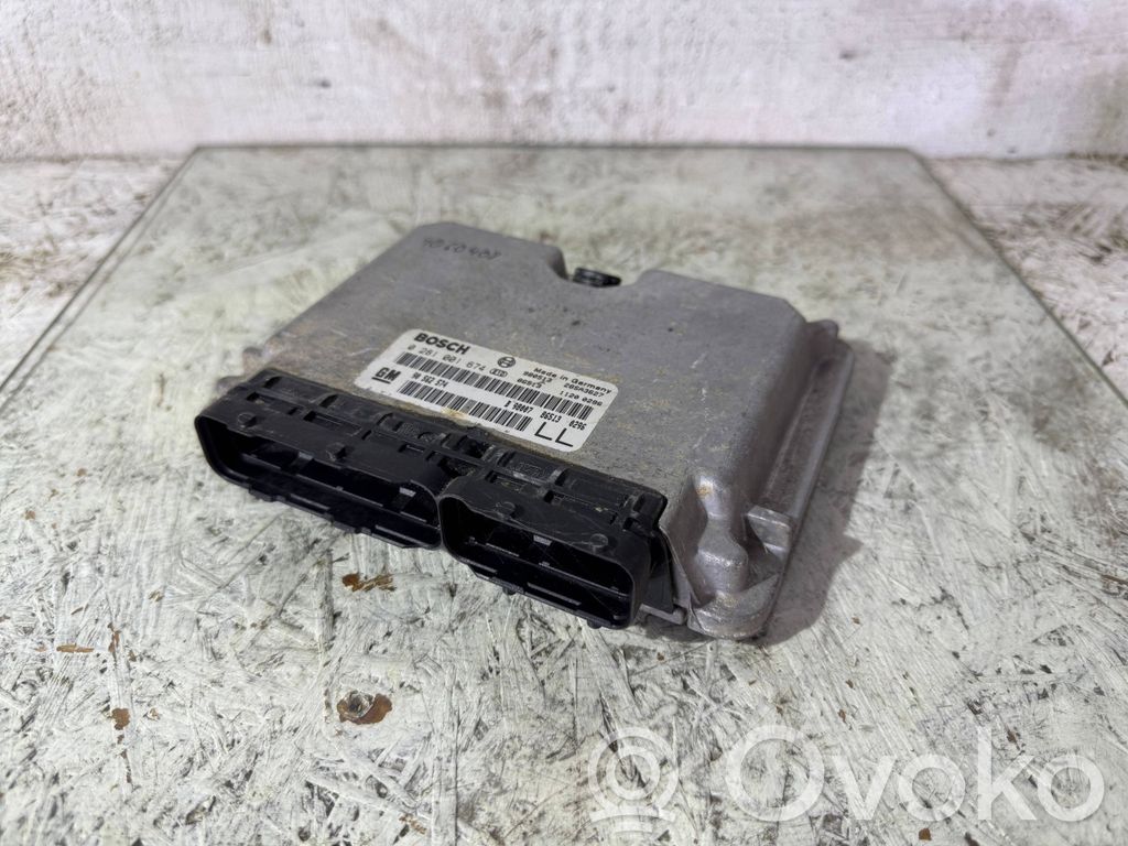 Opel Astra G Engine control unit/module 