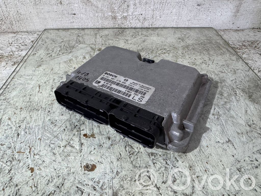 Opel Astra G Engine control unit/module 
