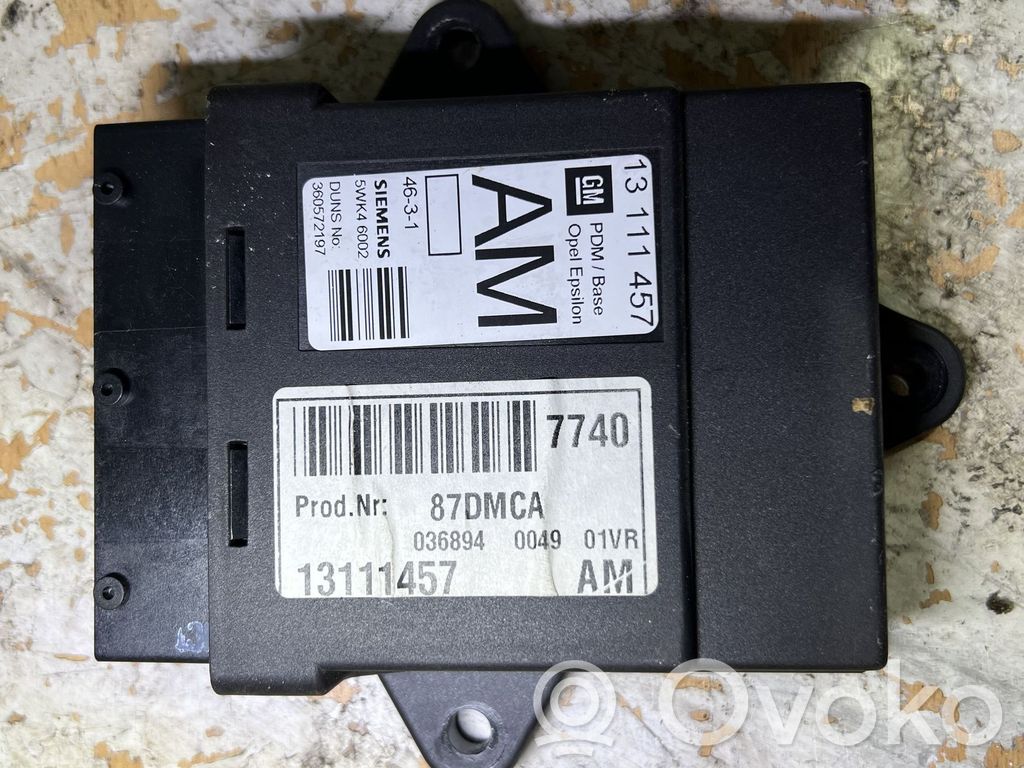 Opel Signum Door control unit/module 