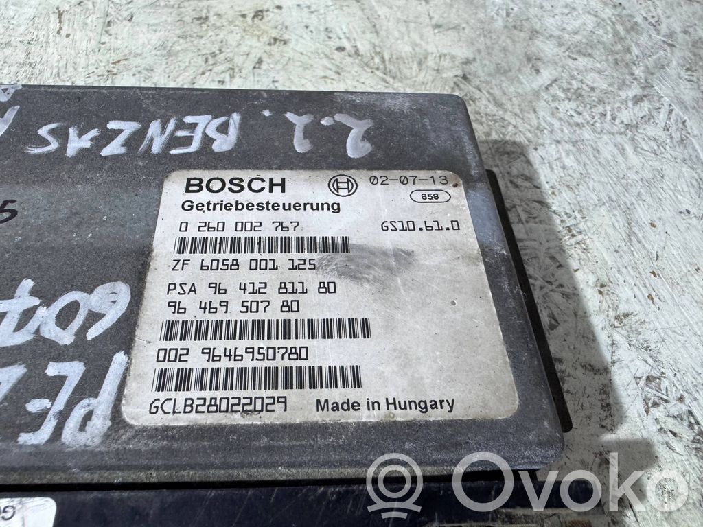 Peugeot 607 Gearbox control unit/module 