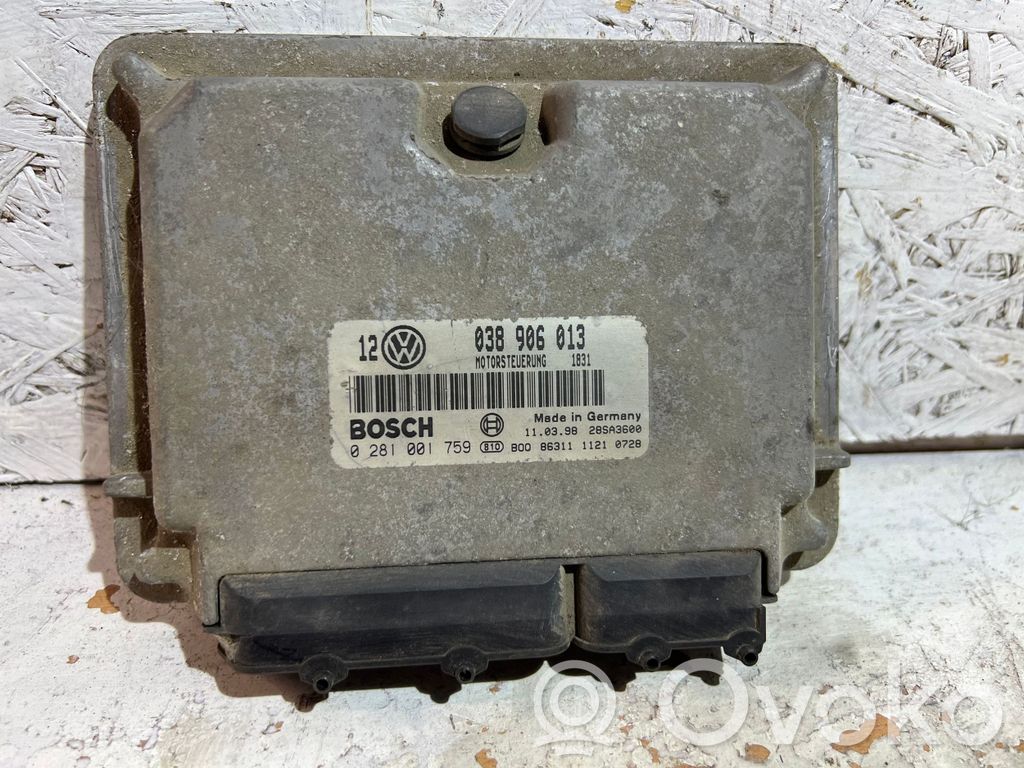 Volkswagen Golf IV Engine control unit/module 