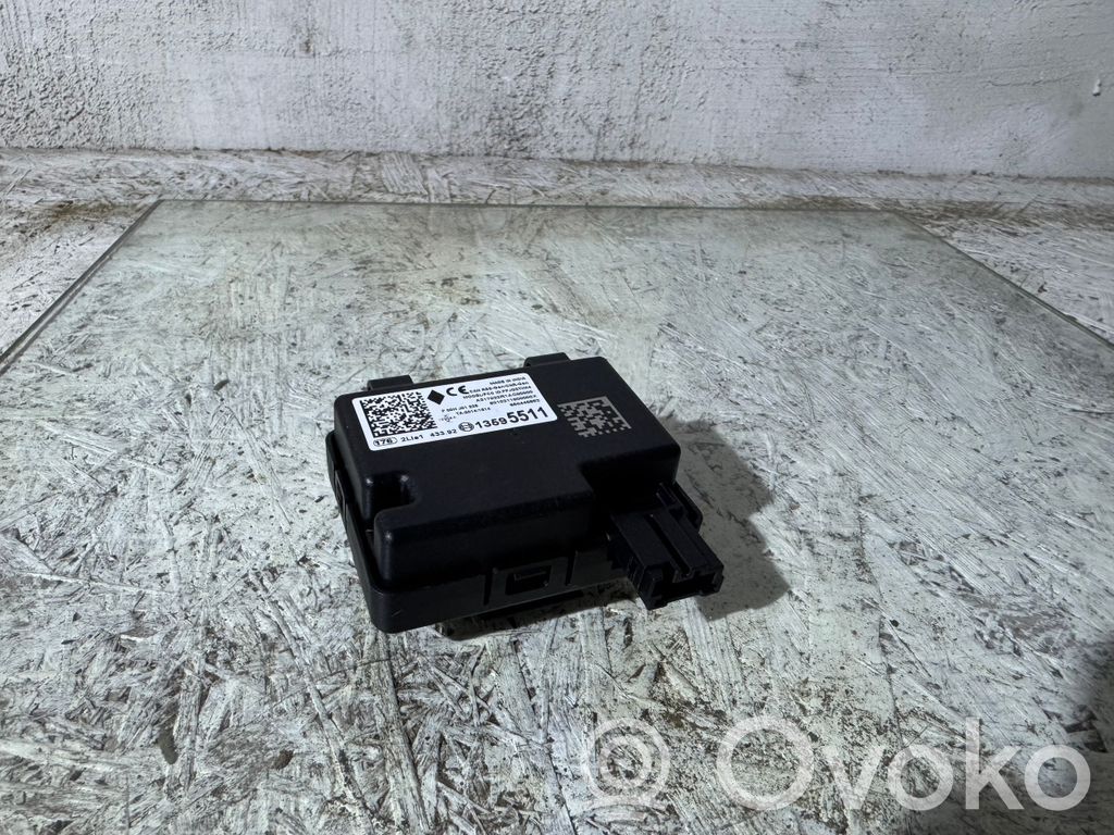 Opel Astra K Keyless (KESSY) go control unit/module 