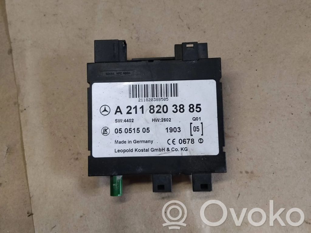 Mercedes-Benz E W211 Other control units/modules 