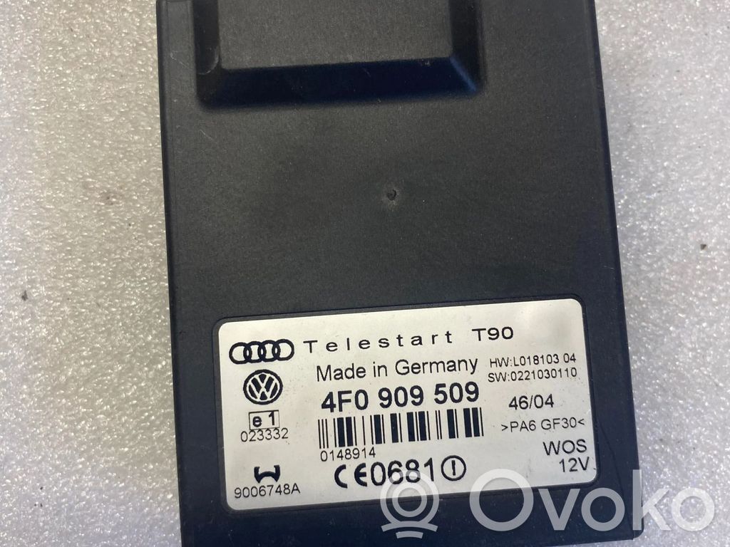Volkswagen Touareg I Auxiliary heating control unit/module 