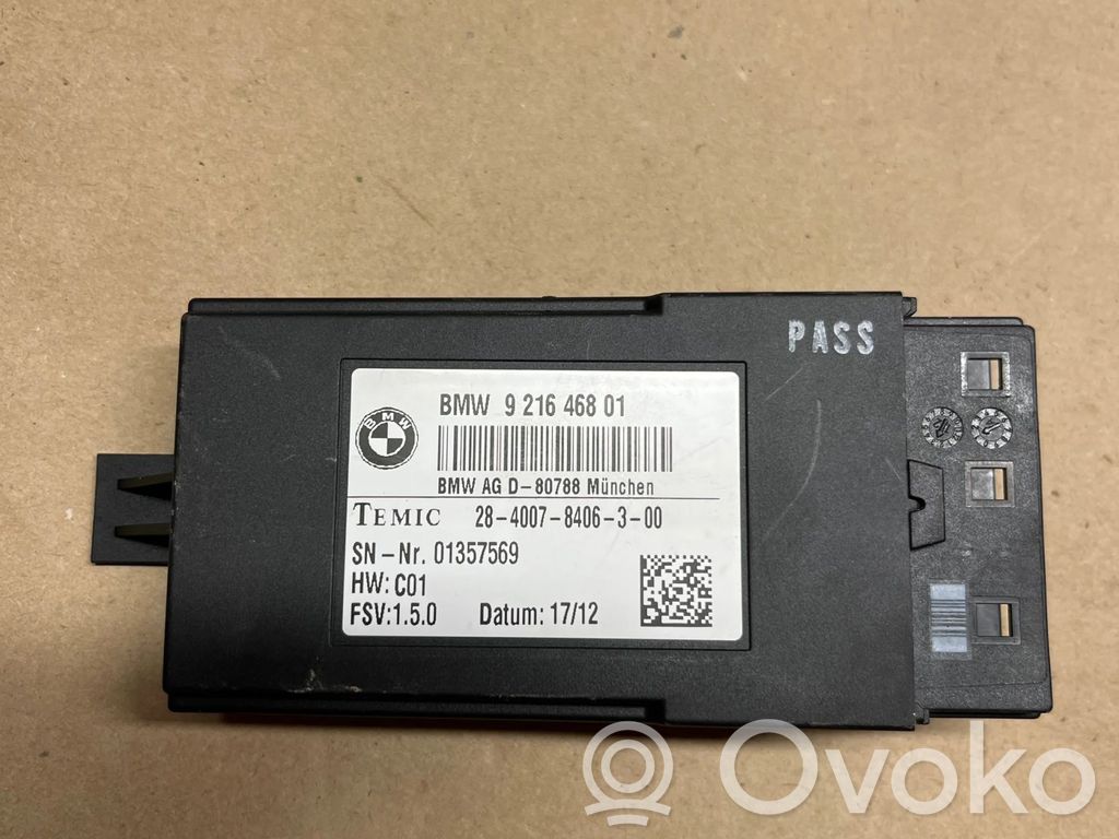 BMW 5 F10 F11 Seat heating relay 