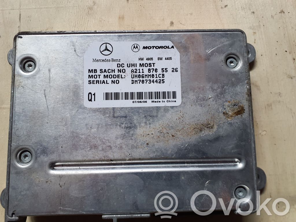 Mercedes-Benz GL X164 Bluetooth control unit module 