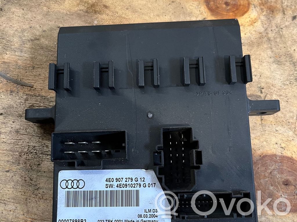 Audi A8 S8 D3 4E Šviesų modulis 