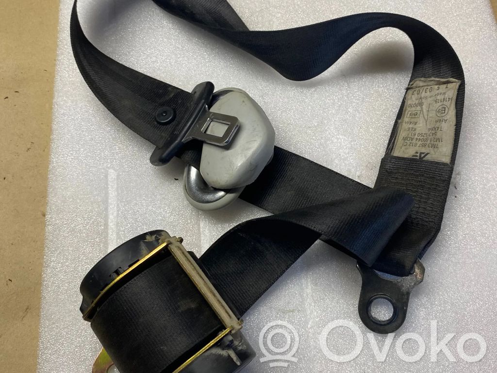 Volkswagen Sharan Hebilla del cinturón de seguridad trasero 