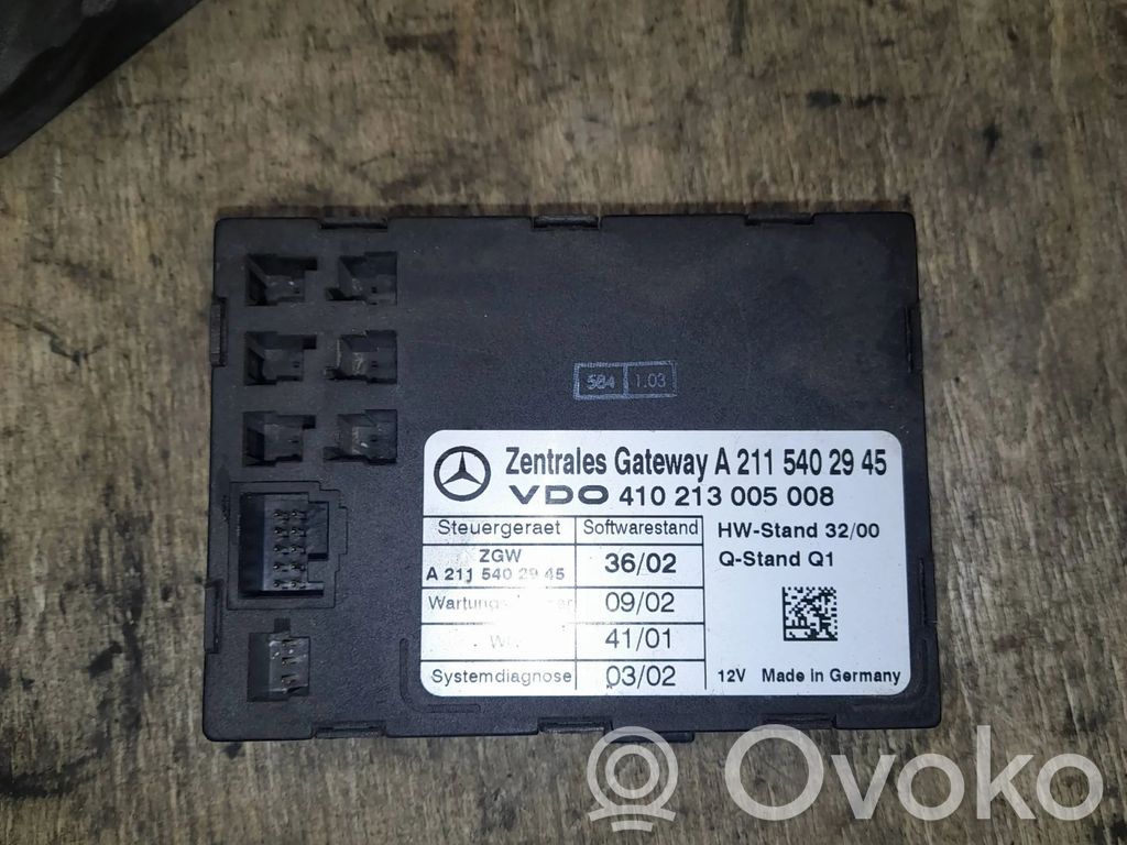 Mercedes-Benz E W211 Gateway control module 