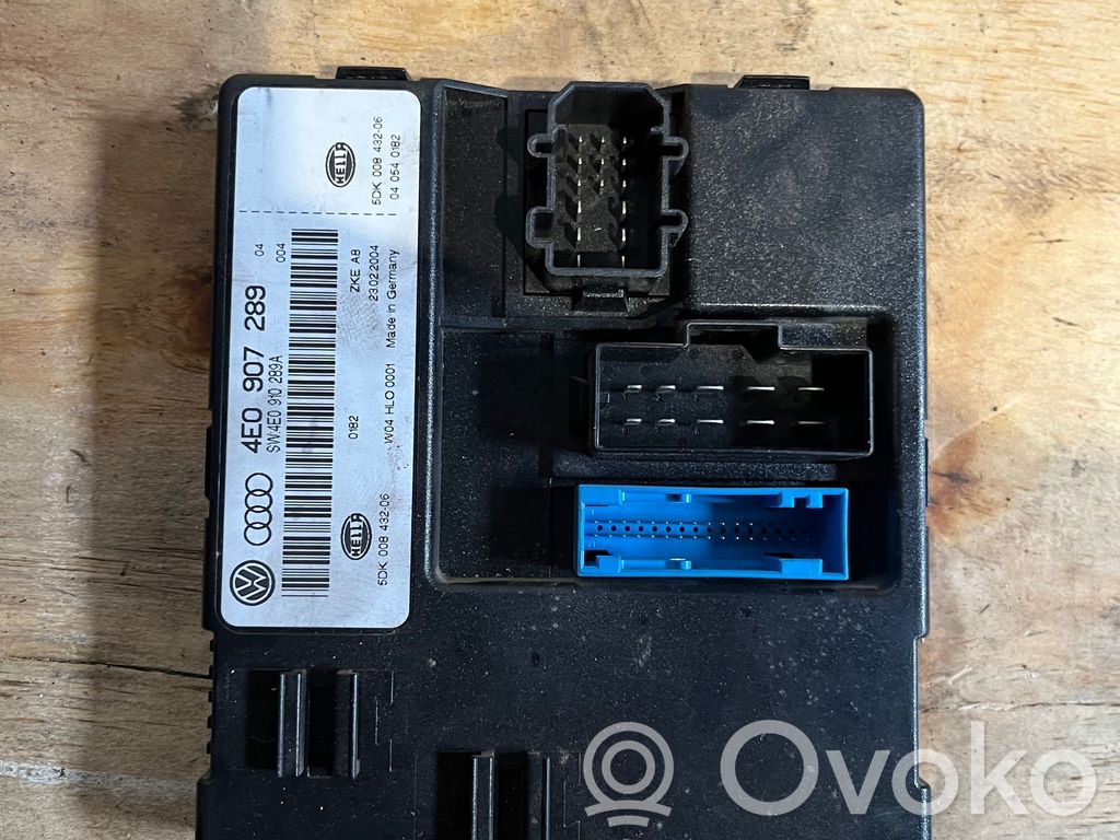 Audi A8 S8 D3 4E Comfort/convenience module 