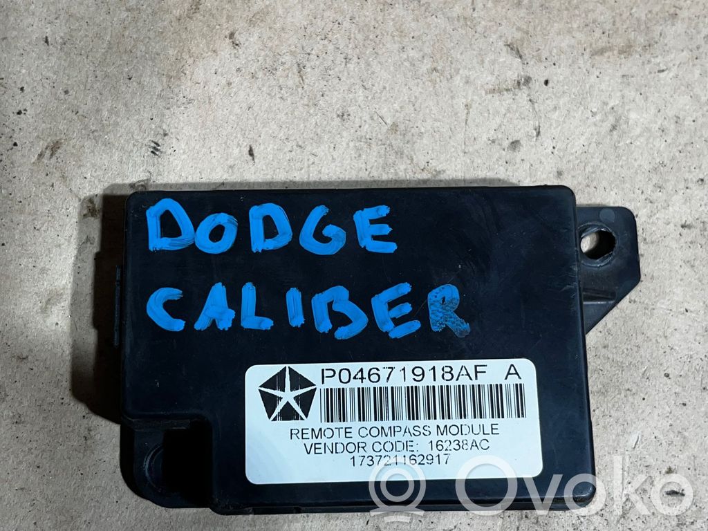 Dodge Caliber Other control units/modules 