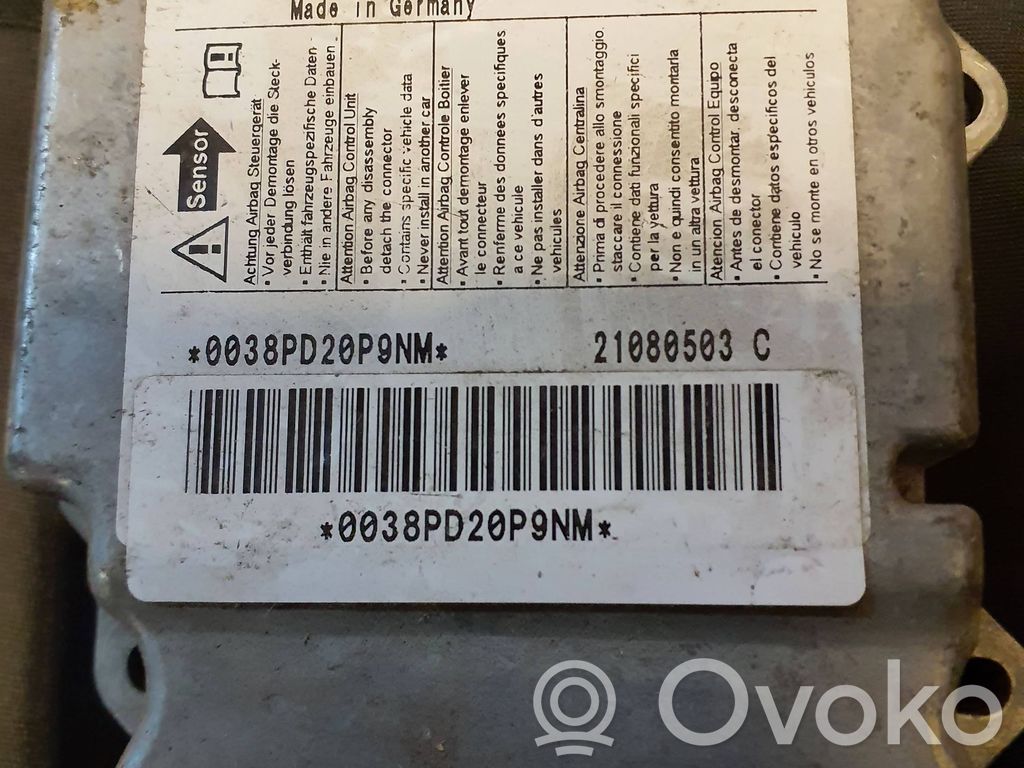Volkswagen Golf V Centralina/modulo airbag 