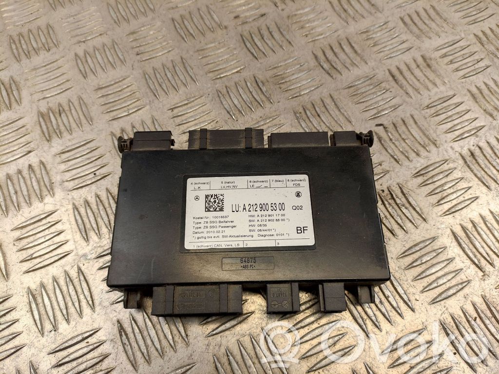 Mercedes-Benz GLK (X204) Module de commande de siège 