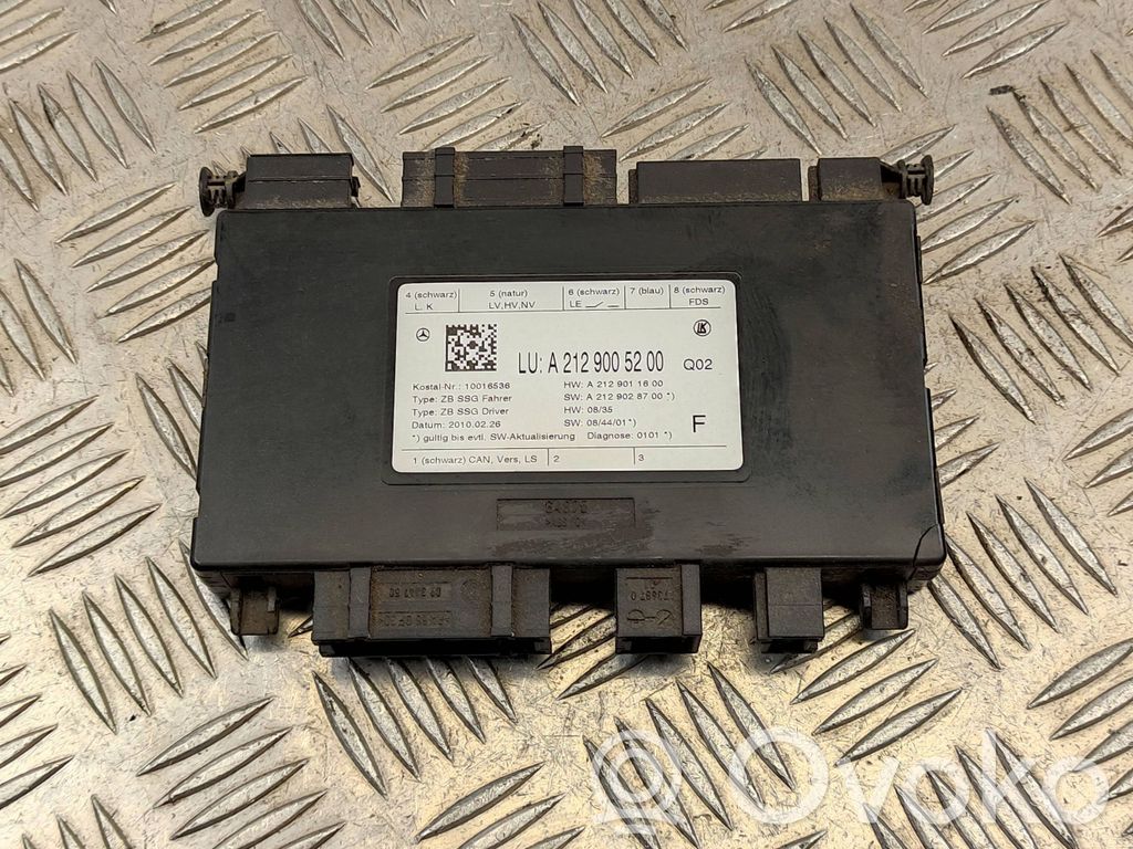 Mercedes-Benz GLK (X204) Module de commande de siège 