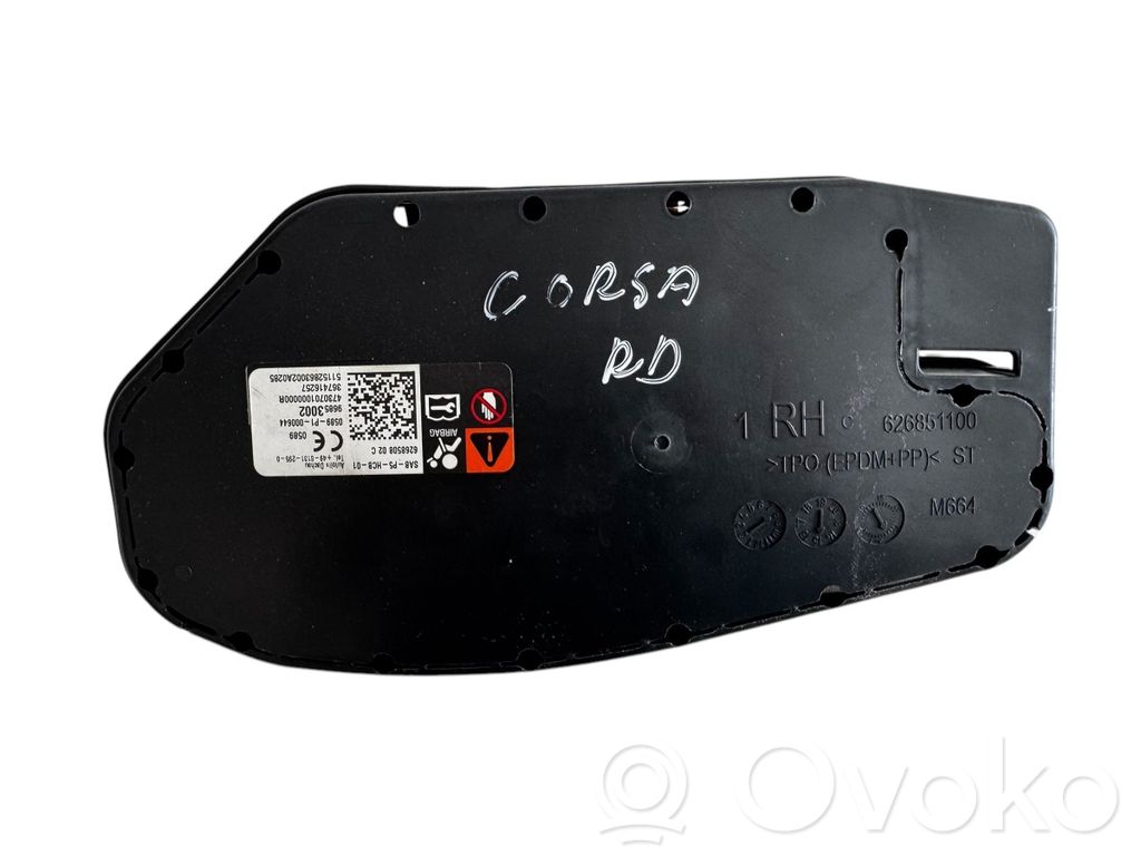 Opel Corsa E Keleivio oro pagalvė 