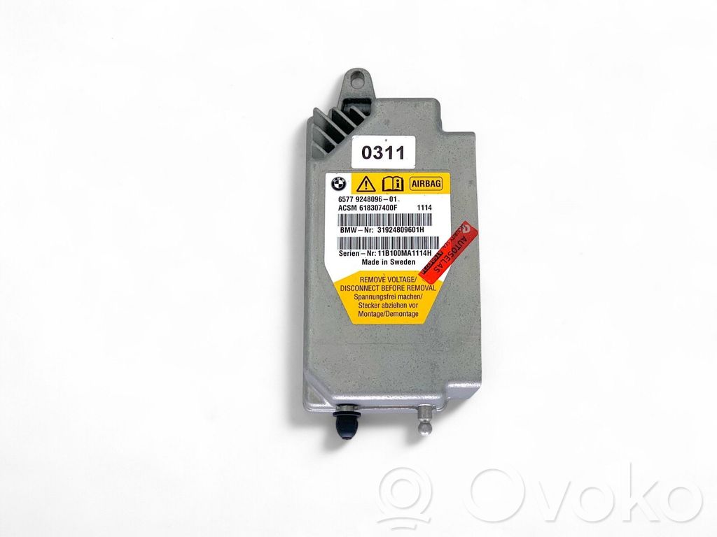 BMW 5 F10 F11 Airbag control unit/module 