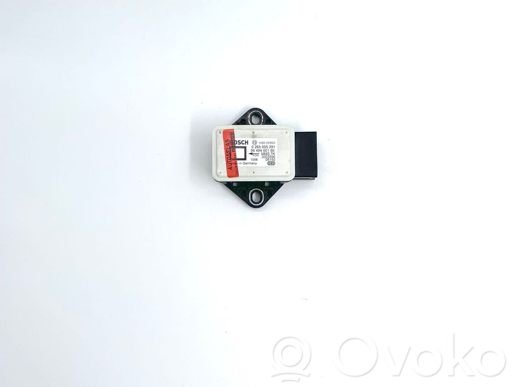 Peugeot 307 ESP acceleration yaw rate sensor 