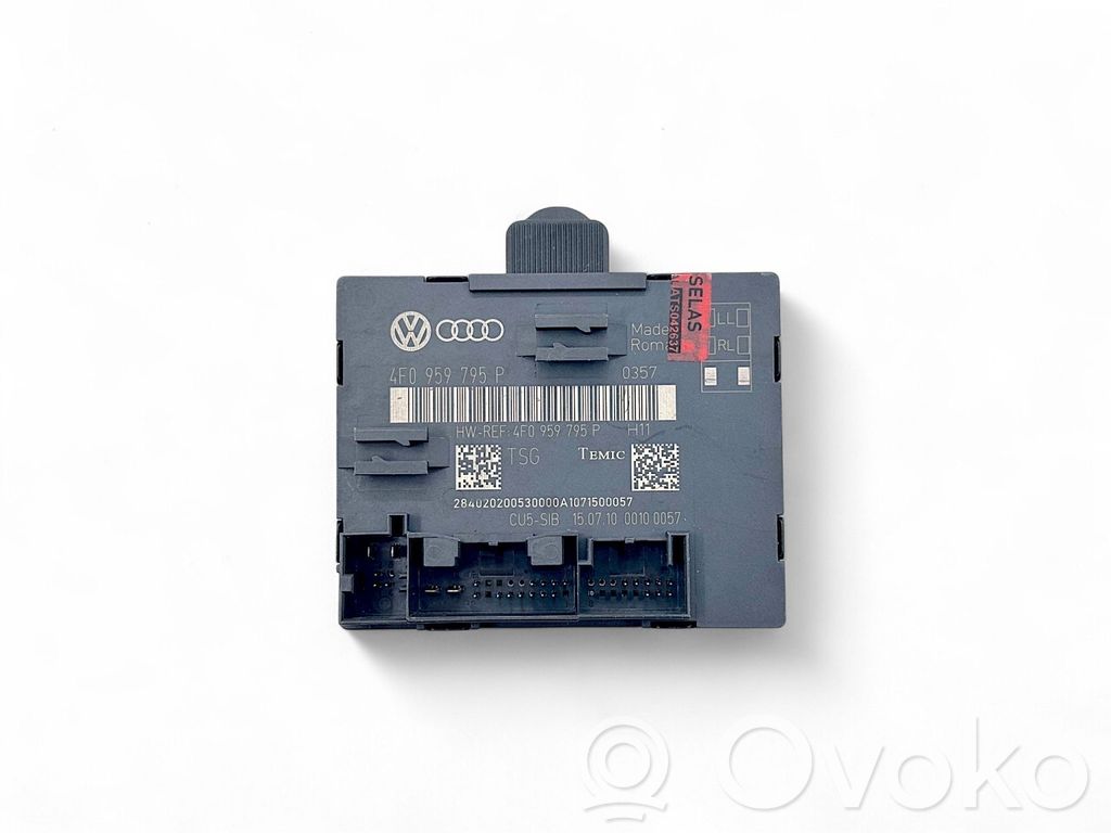 Audi A6 S6 C6 4F Door control unit/module 