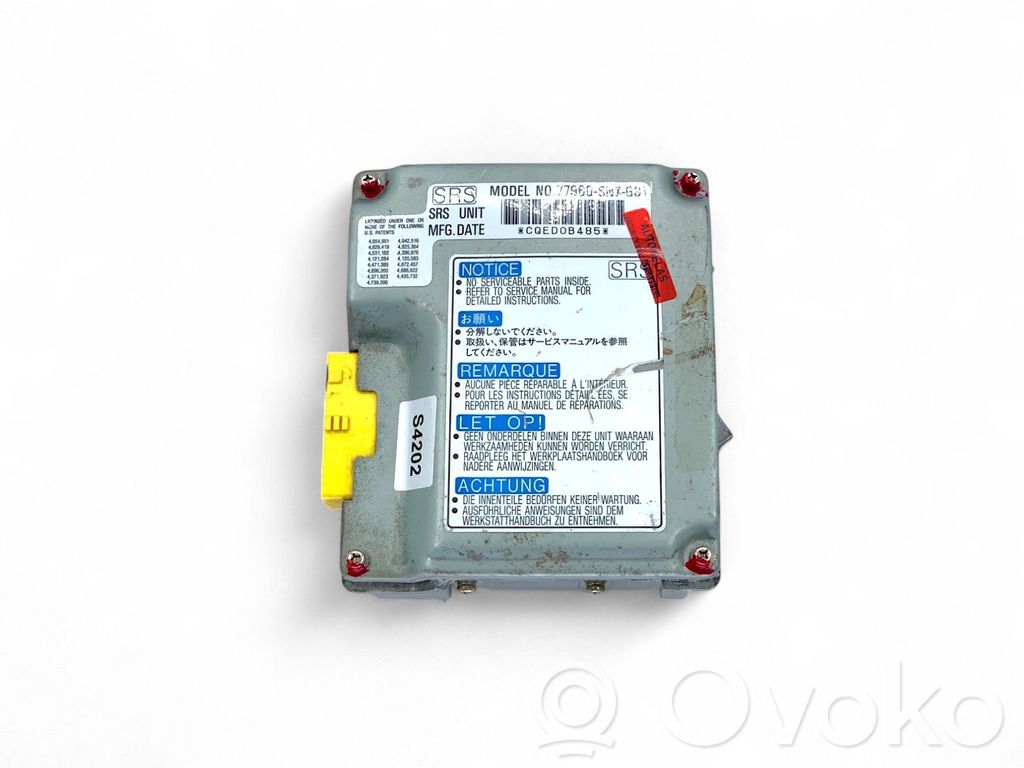 Honda Accord Airbag control unit/module 