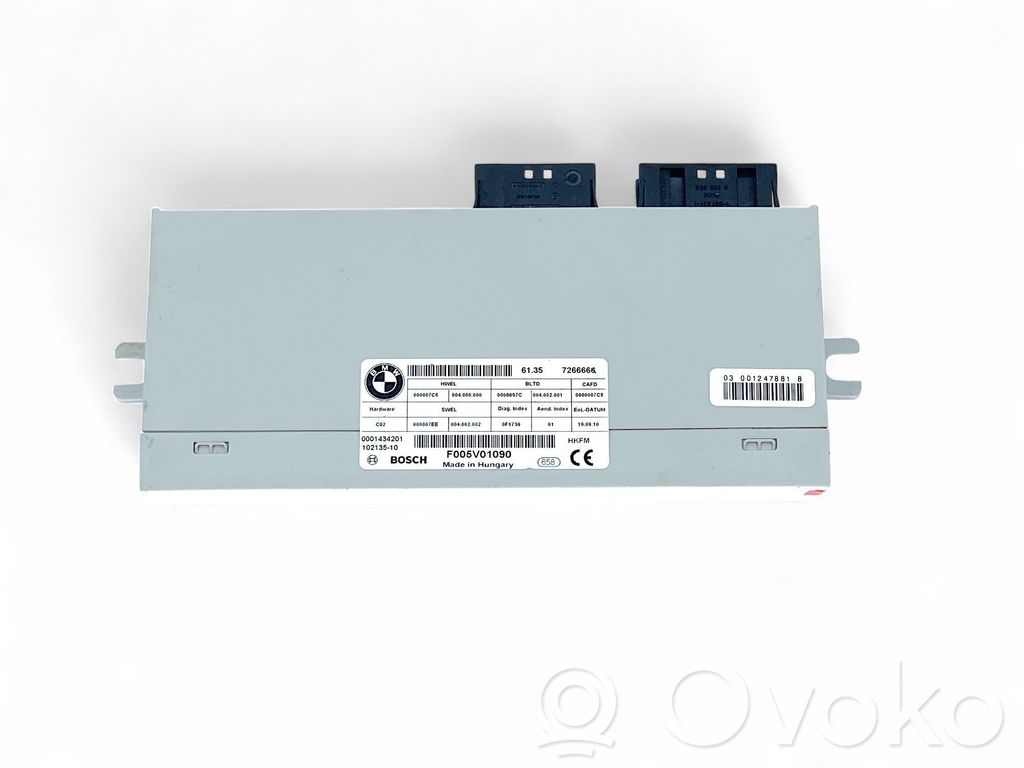 BMW 5 F10 F11 Tailgate/trunk control unit/module 