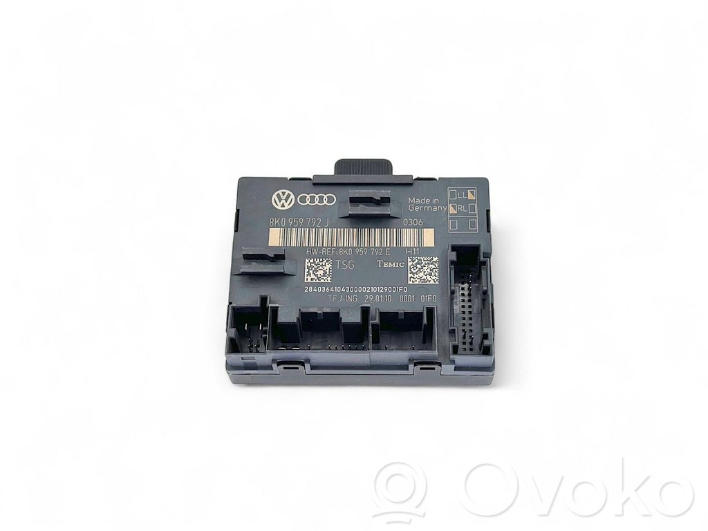 Audi A4 S4 B8 8K Door control unit/module 