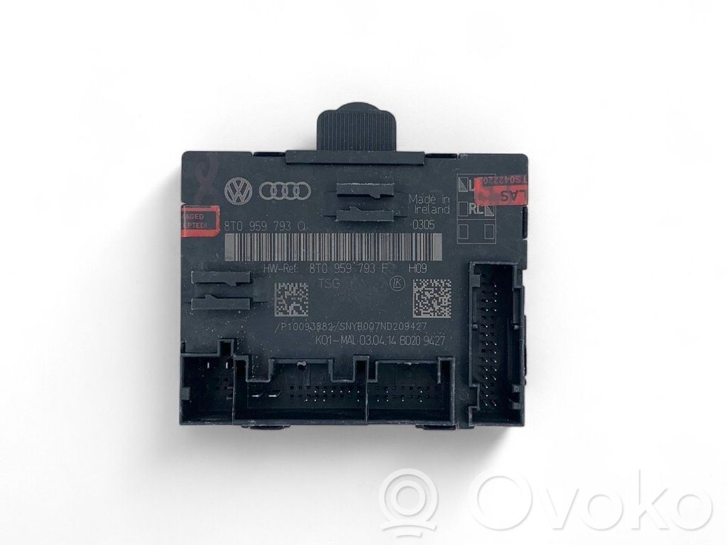 Audi A5 8T 8F Oven ohjainlaite/moduuli 