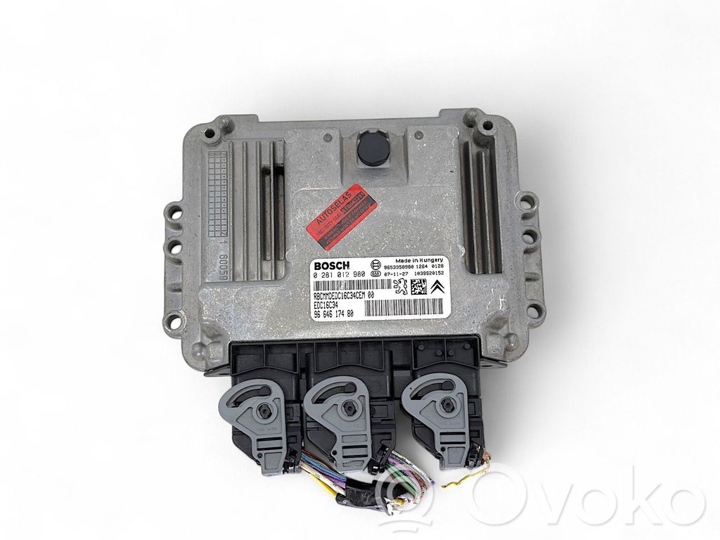 Citroen C4 Grand Picasso Variklio valdymo blokas 
