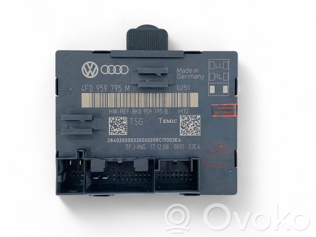 Audi Q7 4L Door control unit/module 