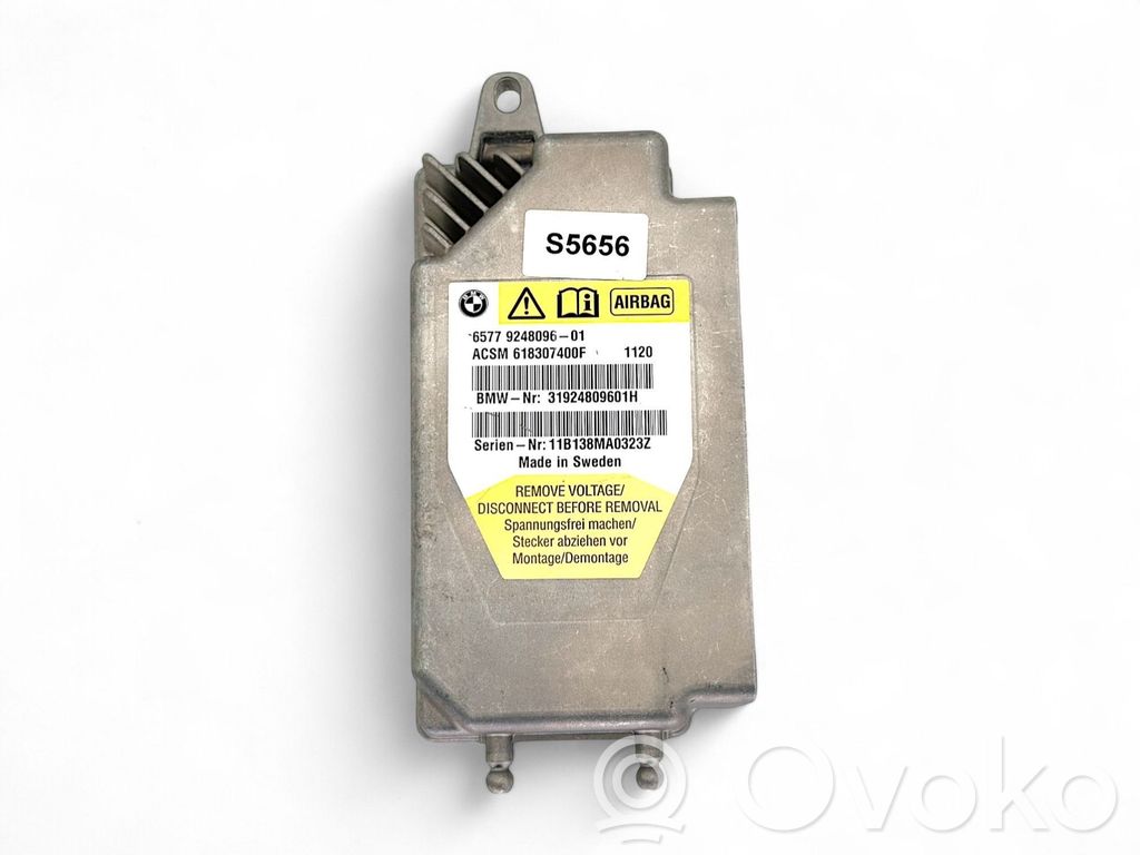 BMW 5 F10 F11 Airbag control unit/module 