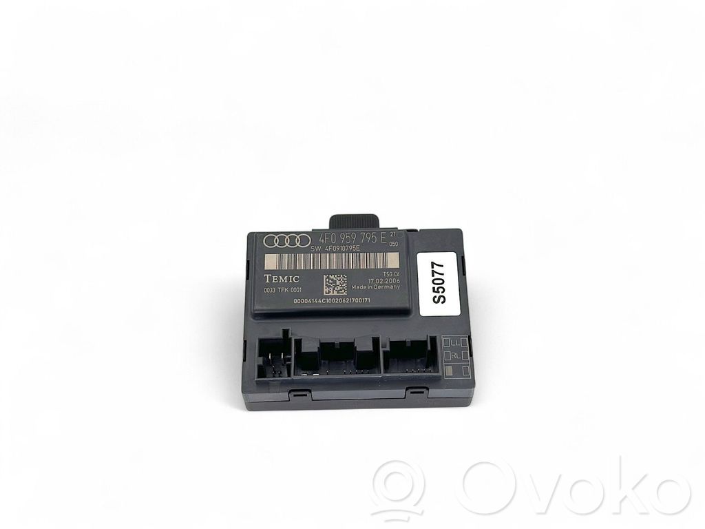Audi A6 S6 C6 4F Door control unit/module 
