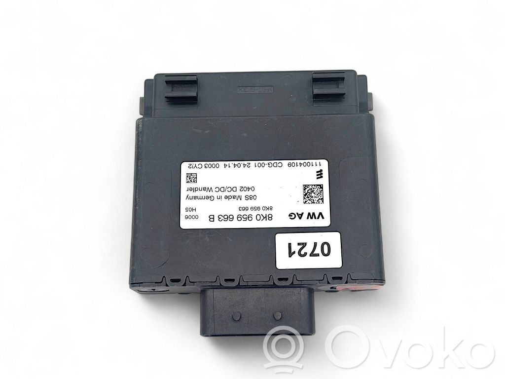 Audi A4 S4 B8 8K Other control units/modules 