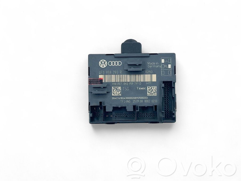 Audi Q7 4M Door control unit/module 