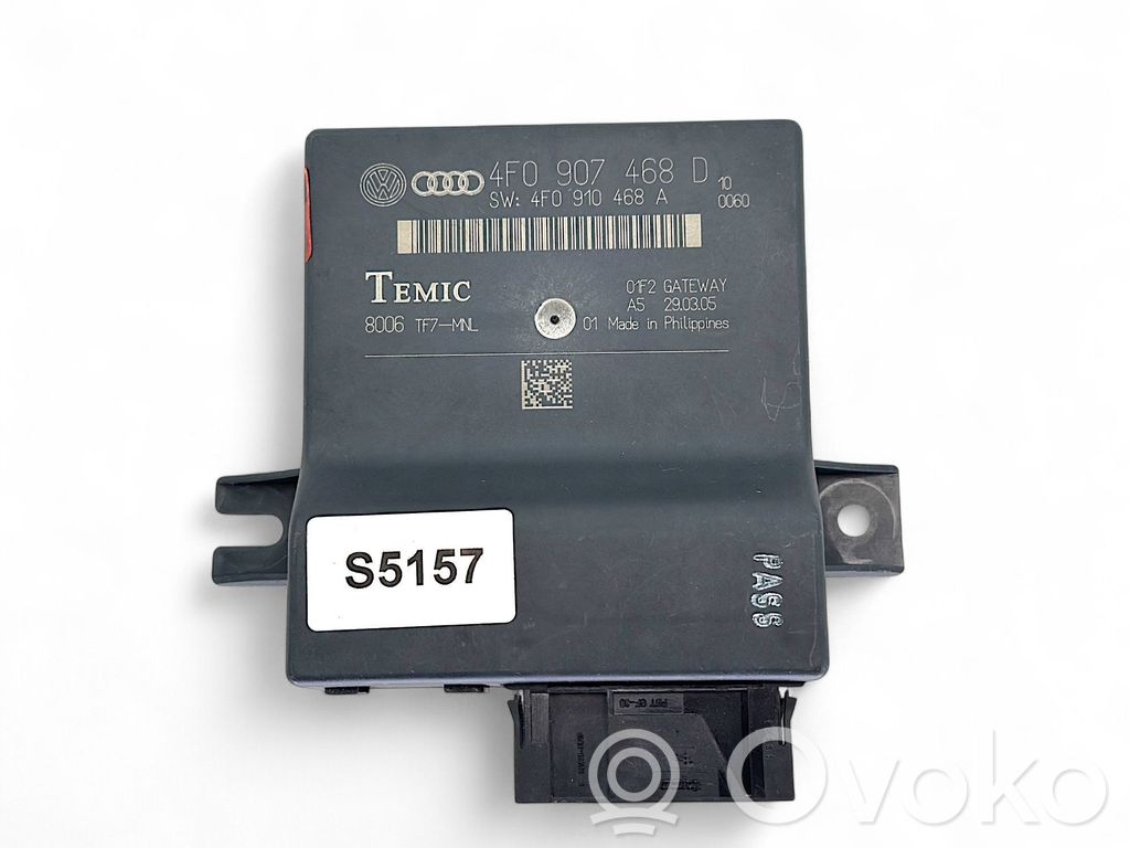 Módulo de control Gateway   4F0907468D,4F0910468A,8006TF7MNL
