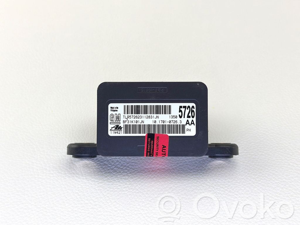 Opel Astra J ESP acceleration yaw rate sensor 