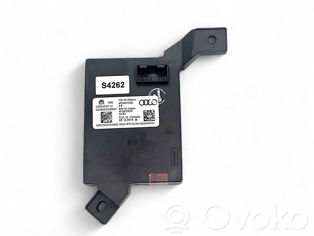 Audi A6 S6 C6 4F Keyless (KESSY) go control unit/module 